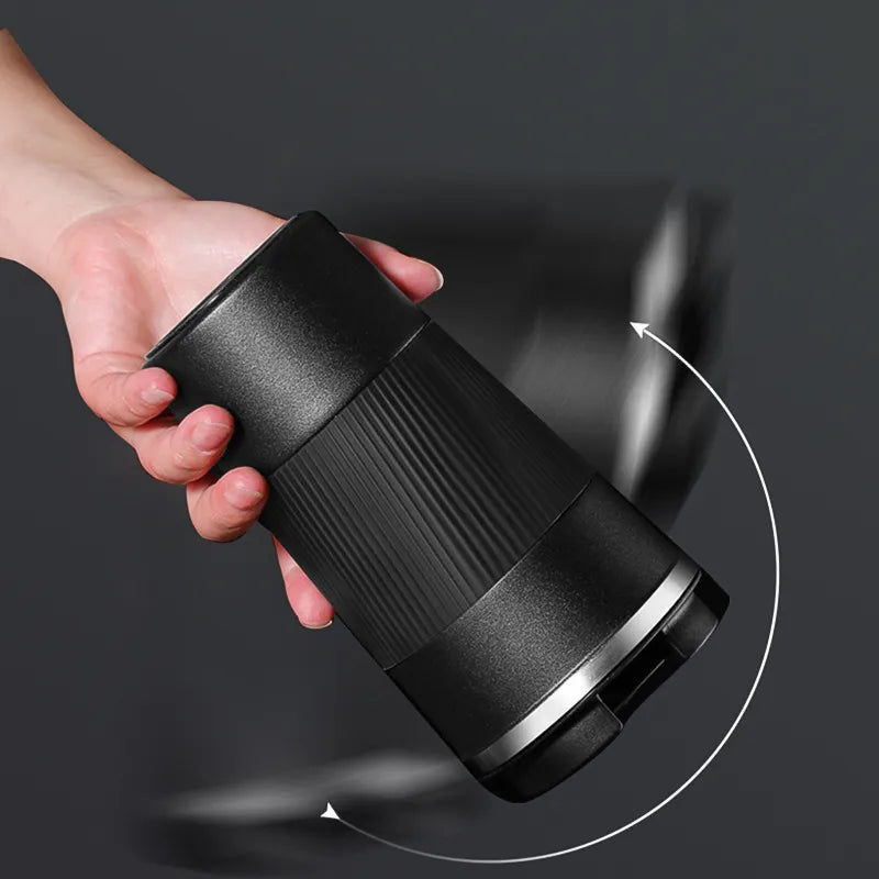 12/17oz  Coffee Thermos Mug Double-wall Stainless Steel  Portable Car Travelling Tumbler  Insulation Thermal Coffe Cup To Go