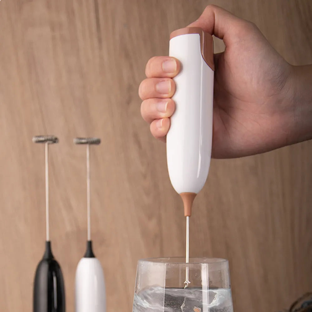 New Electric Milk Frother Coffee Frother Foamer Whisk Mixer Stirrer Egg Beater Kitchen Handheld Milk Coffee Egg Stirring Tool